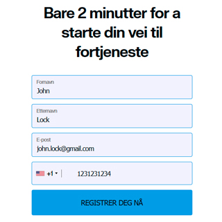 Finance Legend Trading form 1